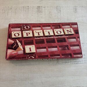 Vintage 1983 Parker Brothers Option Double-sided Word Game